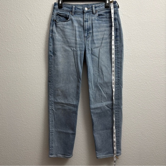 American Eagle AE Mom Straight Jean stretch Women's Jeans size 6 short - Picture 7 of 12